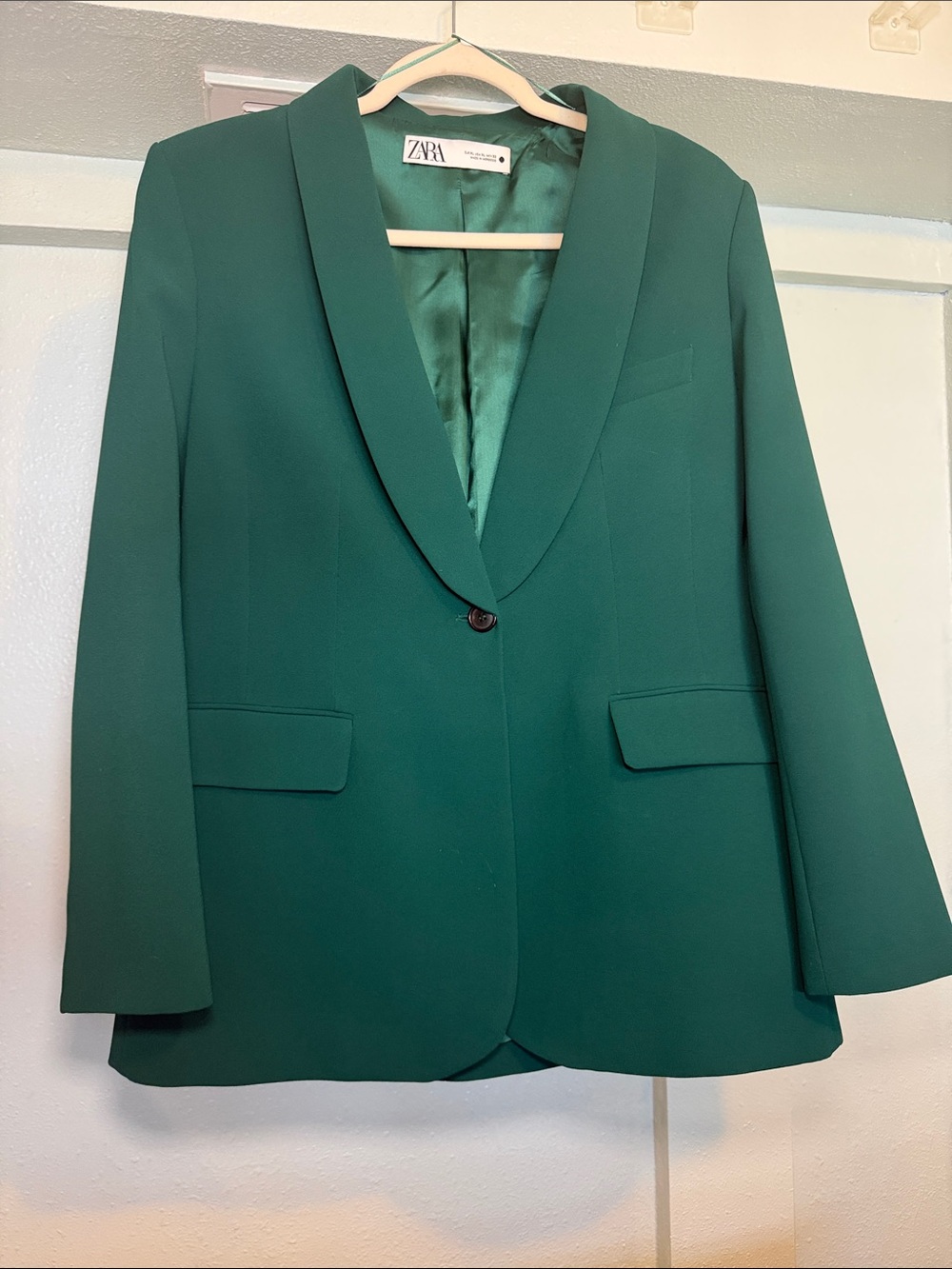 Zara Deep Green Blazer